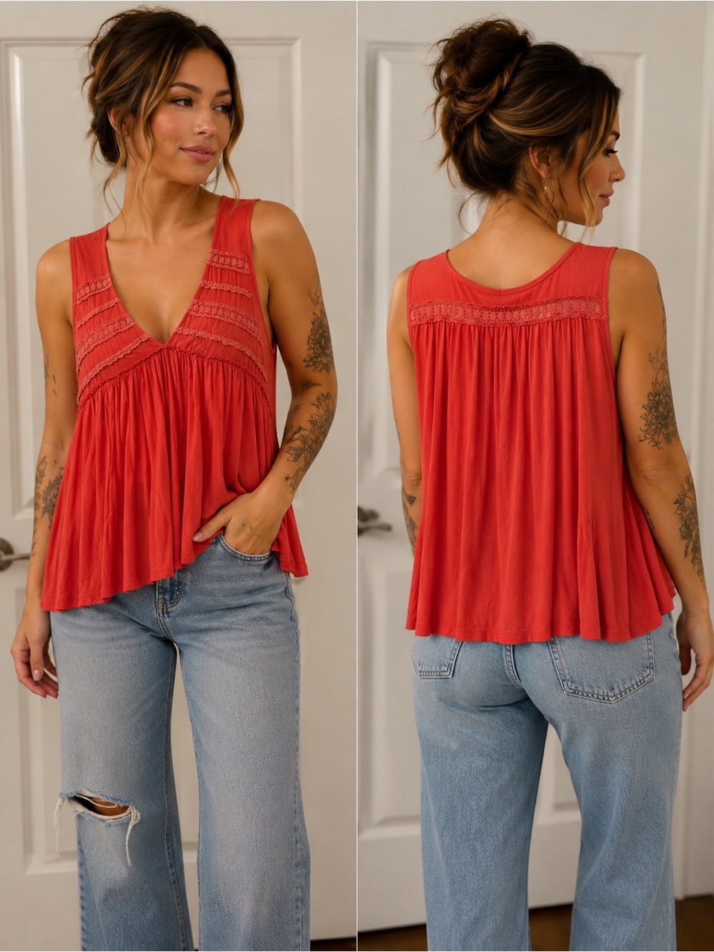 POL Babydoll Tank